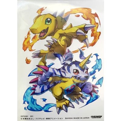 画像1: 〔状態A-〕スリーブ『アグモン＆ガブモン』60枚【-】{-}《サプライ》