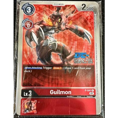 画像1: (01)(英語版/未開封/illus:NaochikaMorishita)Guilmon【P】{P-041}《赤》