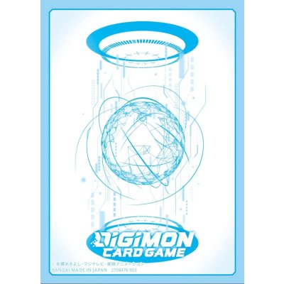 スリーブ『ホワイトブルー』60枚【-】{-}《サプライ》