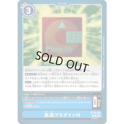 画像1: (05)高速プラグインH【U】{ST22-09}《青》