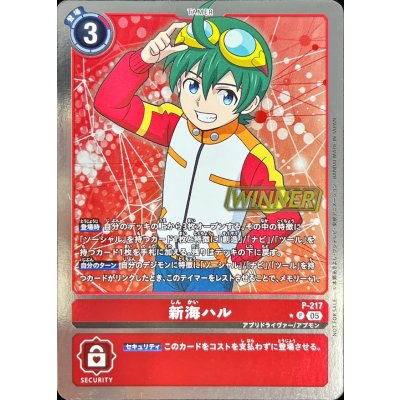 画像1: 〔状態B〕(05)(WINNER)新海ハル【P】{P-217}《赤》