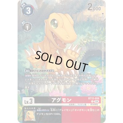 画像1: 〔状態B〕(04)(illus:naru)アグモン【C】{BT12-059}《多》