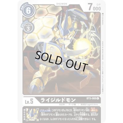 画像1: 〔状態A-〕(-)ライジルドモン【C】{BT3-069}《黒》