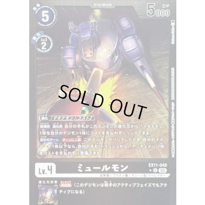 画像1: 〔状態B〕(05)(黒枠/LM仕様)ミュールモン【U-P】{EX11-040}《黒》