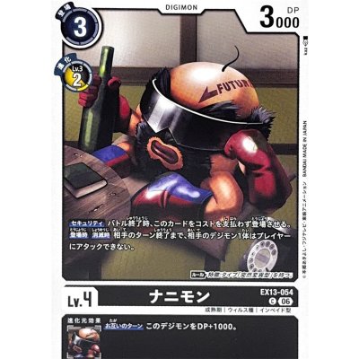 画像1: (06)ナニモン【C】{EX13-054}《黒》