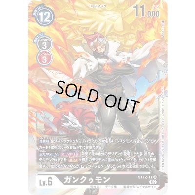 画像1: 〔状態A-〕(02)ガンクゥモン【SR】{ST12-11}《黒》