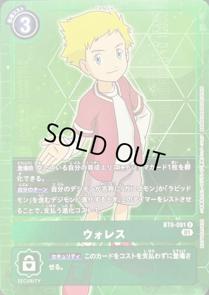 画像1: 〔状態A-〕(01)(NOTFORSALE)ウォレス【R】{BT8-091}《緑》 (1)