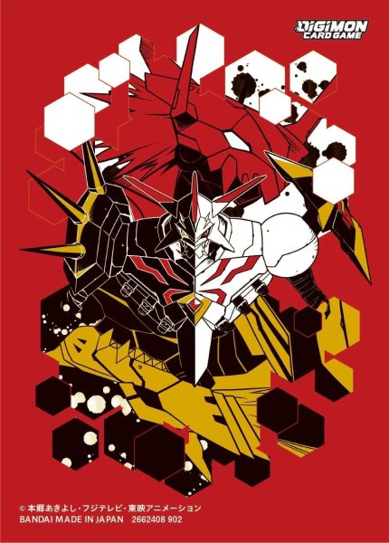 画像1: 〔状態A-〕スリーブ『オメガモンAlter-S』60枚【-】{-}《サプライ》 (1)