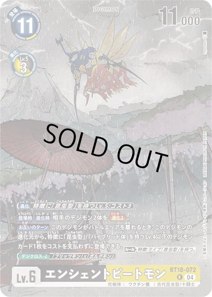 画像1: (04)(illus:Ryodan)エンシェントビートモン【R】{BT18-072}《多》 (1)