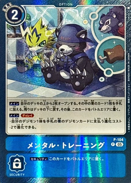画像1: (05)(AD1収録)メンタル・トレーニング【P】{P-104}《青》 (1)