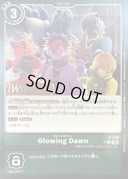 画像1: 〔状態A-〕(06)(WINNER)Glowing Dawn【P】{P-236}《緑》 (1)