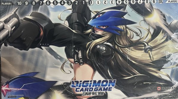 画像1: 〔状態A-〕プレイマット『ベルスターモン(BT6イラスト/海外限定)』【-】{-}《サプライ》 (1)