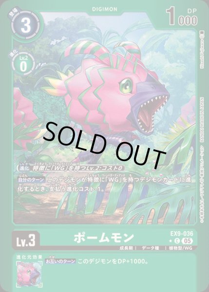 画像1: 〔状態B〕(05)(緑枠/LM仕様)ポームモン【C-P】{EX9-036}《緑》 (1)