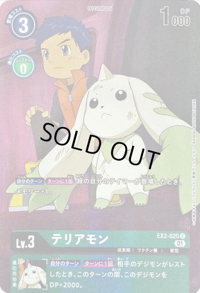 画像1: 〔状態A-〕(01)(パラレル)テリアモン【R-P】{EX2-025}《緑》 (1)