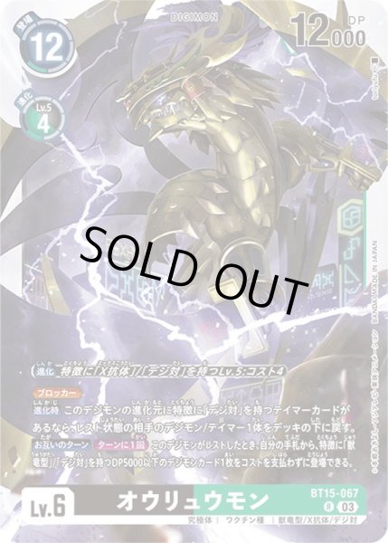 画像1: (03)オウリュウモン【R】{BT15-067}《多》 (1)